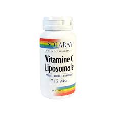 Liposomal vitamin C 212mg 30 units - immunity/fatigue - Solaray